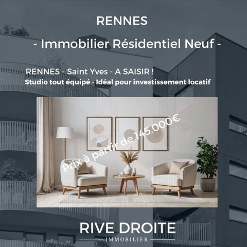 Rennes (35200) STUDIO - OPPORTUNITE SPECIAL INVESTISSEUR