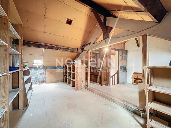 Maison à Nantes Chantenay - Proche Place Jean Macé - 2 chambres - 1 bureau - Grenier aménageable