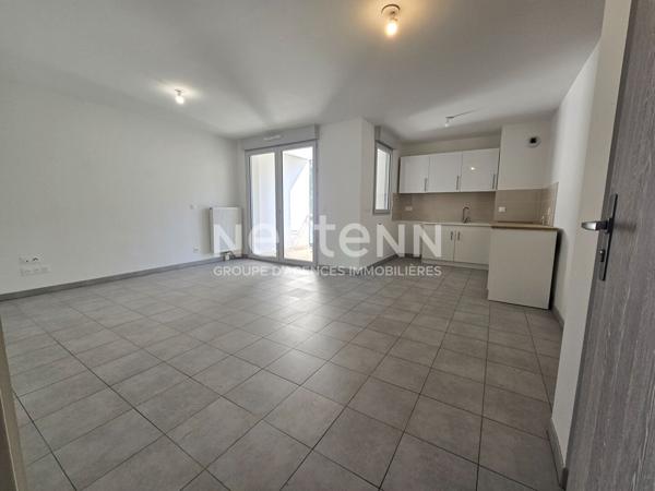 Toulouse 31100 Chemin de Lestang SANS FRAIS D'AGENCE Agréable T3 récent Exposé PLEIN SUD Neuf BBC de 60.01m² , terrasse de 5.17m², cellier/buanderie  , 2 places de parking en sous sol