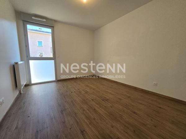 Toulouse 31100 Chemin de Lestang SANS FRAIS D'AGENCE Agréable T3 récent Exposé PLEIN SUD Neuf BBC de 60.01m² , terrasse de 5.17m², cellier/buanderie  , 2 places de parking en sous sol