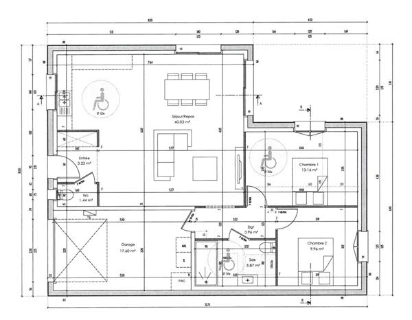 Maison Surgeres 3 pièce(s) 77.64 m2