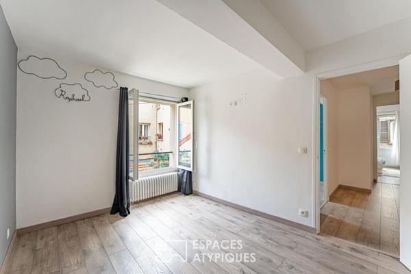 Très belle rénovation d’une maison ancienne dans le coeur historique de Carrières sur Seine