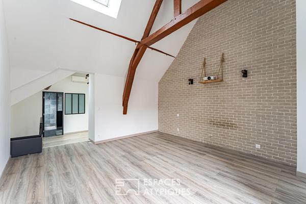 Très belle rénovation d’une maison ancienne dans le coeur historique de Carrières sur Seine