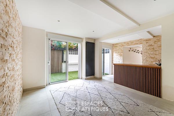 Très belle rénovation d’une maison ancienne dans le coeur historique de Carrières sur Seine