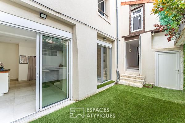 Très belle rénovation d’une maison ancienne dans le coeur historique de Carrières sur Seine