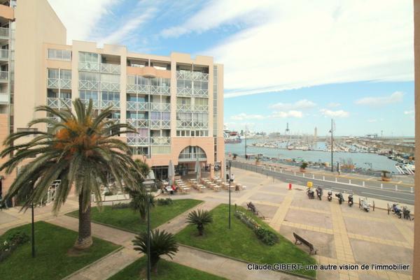 Sète (34200) T2 d'environ 48 m2 au 2éme étage avec vue sur le port de Séte