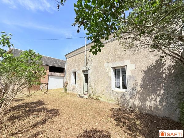 Maison, dependance et terrain constructible