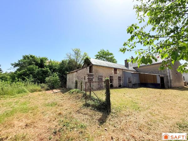 Maison, dependance et terrain constructible