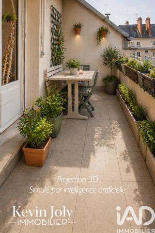 Appartement à vendre 2 pièces 72 m² Orléans