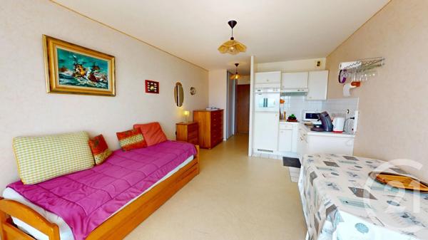 Appartement T1 à vendre  1 pièce - 21,90 m 2   JARD SUR MER  - 85