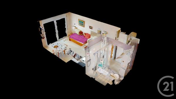 Appartement T1 à vendre  1 pièce - 21,90 m 2   JARD SUR MER  - 85