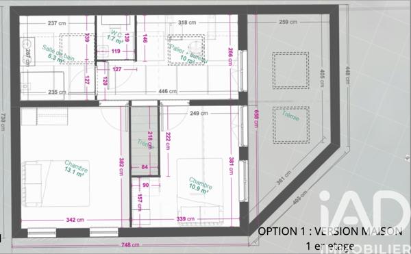 Terrain à vendre 180 m² Pont-Saint-Martin