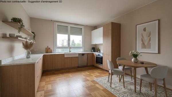T2 Limoges prox CHU - 58 m² AVEC CAVE ET PARKING
