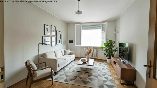 T2 Limoges prox CHU - 58 m² AVEC CAVE ET PARKING