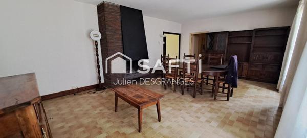 Maison 4 chambres sur parc de 3414m² constructible