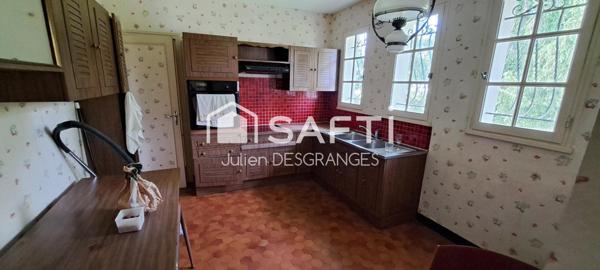 Maison 4 chambres sur parc de 3414m² constructible