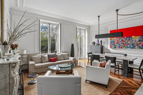 Paris (75017) Exclusivité - INVESTISSEMENT en NUE-PROPRIETE Appartement Rez de Jardin de 4 pièces (108m²) à PARIS 17ème Wag