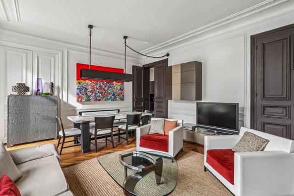 Paris (75017) Exclusivité - INVESTISSEMENT en NUE-PROPRIETE Appartement Rez de Jardin de 4 pièces (108m²) à PARIS 17ème Wag