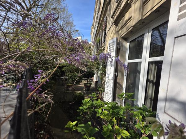Paris (75017) Exclusivité - INVESTISSEMENT en NUE-PROPRIETE Appartement Rez de Jardin de 4 pièces (108m²) à PARIS 17ème Wag