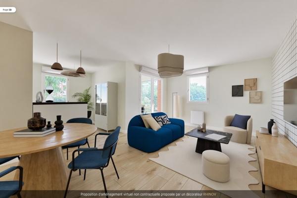 Appartement à vendre |  Toulouse |  3 pièces | 57 m²