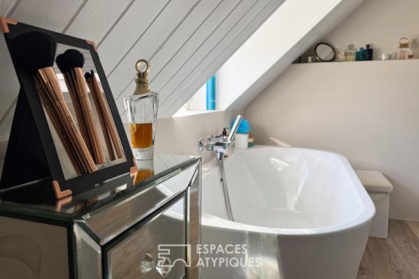 Longère revisitée et ancienne grange réinventée, à 10 minutes d’Amiens