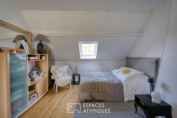 Longère revisitée et ancienne grange réinventée, à 10 minutes d’Amiens