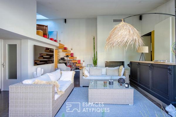 Longère revisitée et ancienne grange réinventée, à 10 minutes d’Amiens