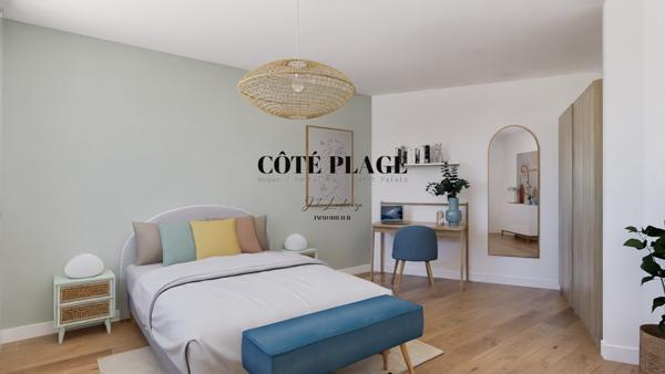 Les Mathes (17570) La Palmyre Appartement NEUF T5 avec 2 BalconsTerrase en Duplex Garage et cave au prix de 786 600€ HAI