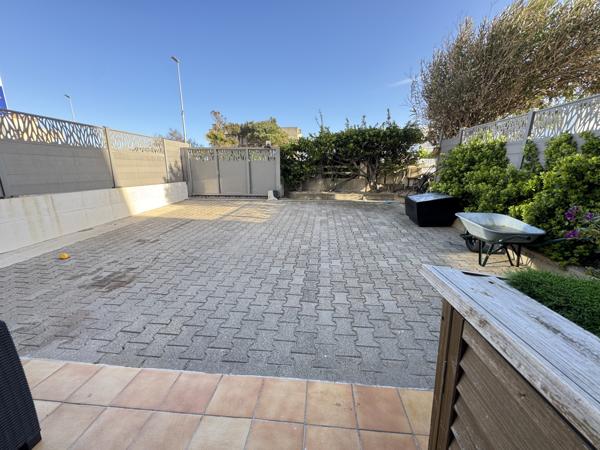 Palavas-les-Flots (34250) PALAVAS rive gauche 2ème ligne APPARTEMENT RDC TYPE 3 JARDIN + GRANDE TERRASSE PARKING