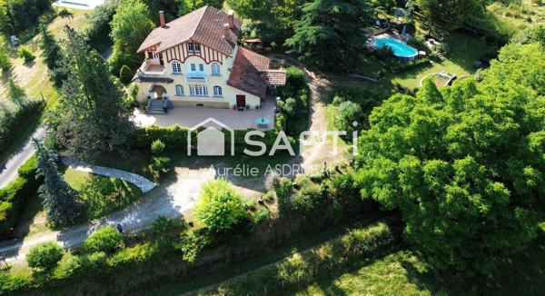 Belle maison de style Basque Pays de Belvès.
