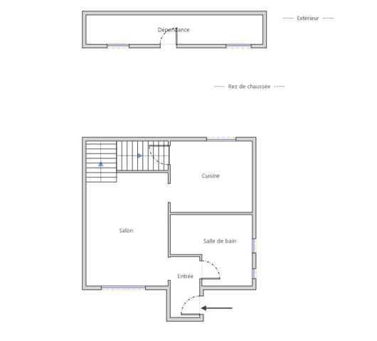 Maison à vendre 3 pièces 54 m² Le Blanc-Mesnil