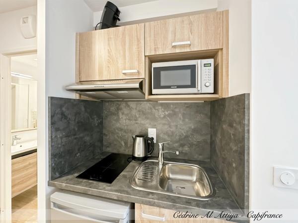 Appartement à vendre 1 pièces 20m2, meublé, local à vélos