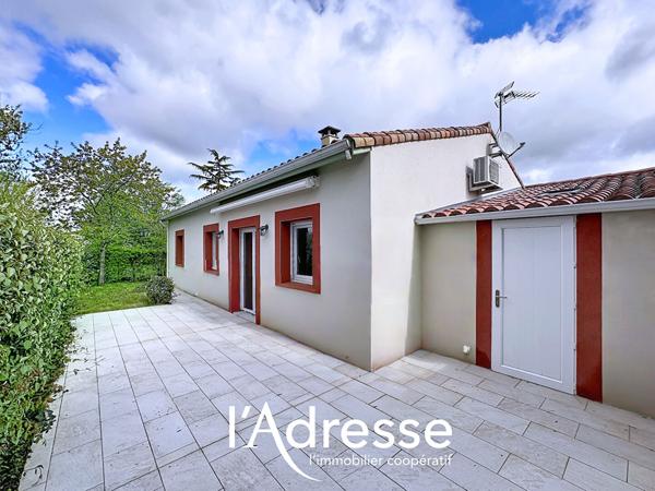 Exclusivité l'Adresse Immobilier - Tournefeuille - Maison T5 de 95m² sur une parcelle de 405 m2