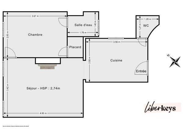 2P coup de cœur – charme & luminosité – Batignolles / La Fourche