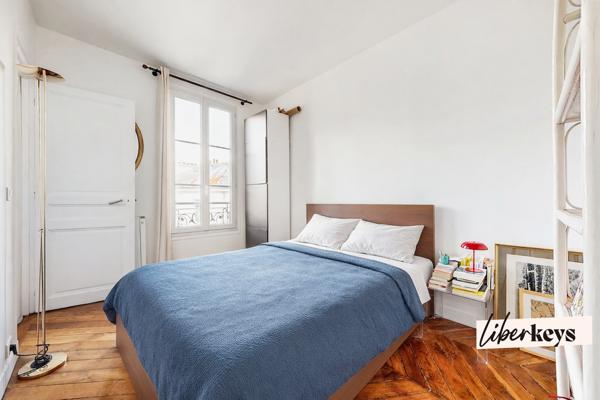 2P coup de cœur – charme & luminosité – Batignolles / La Fourche