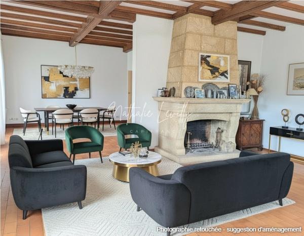 MAISON FAMILIALE DE CARACTÈRE 211 m² – 5 CHAMBRES – TERRAIN 1060 m² PISCINABLE – SAINT-JEAN (31240)