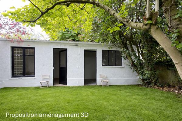 Charentonneau Maisons Alfort -Maison 4 pcs 130 m2 avec jardin + Dépendances