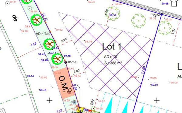 Terrain à vendre    Marcorignan
