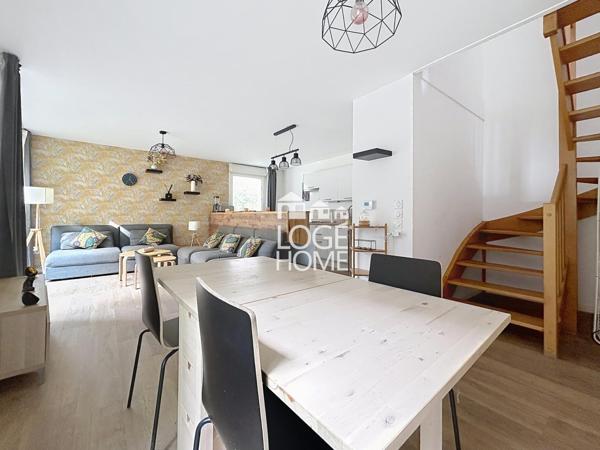 Maison t4 semi individuel, 3chambres, jardin et un stationnement