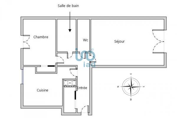 Appartement à vendre 2 pièces 51,92 m² Meaux