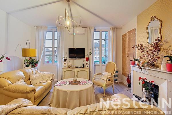 A VENDRE A DRAGUIGNAN SUPERBE APPARTEMENT T3 SPACIEUX de 100 m² en centre ville