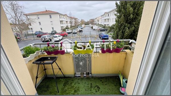 Appartement duplex 2 pièces avec terrasse, balcon, piscine et parking