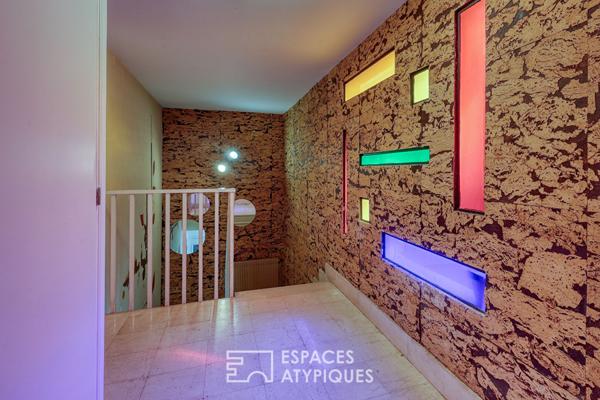 Villa d’architecte vintage vue rade panoramique