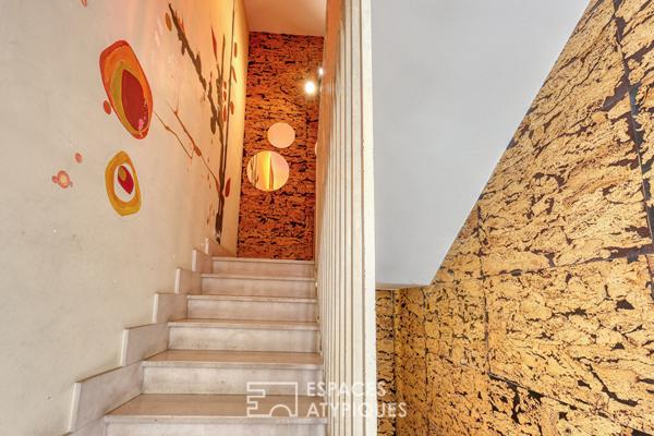 Villa d’architecte vintage vue rade panoramique