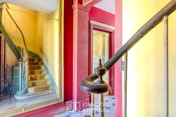 La belle endormie de Luzarches : propriété unique du XIX -ème, à réinventer au coeur de ville