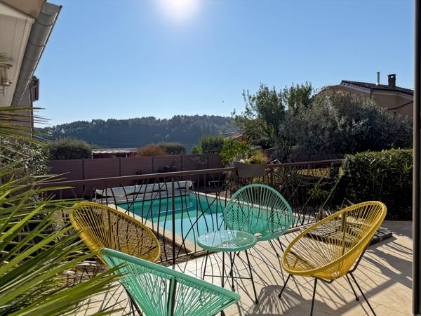 Mercuer (07200) Belle Villa Contemporaine avec Piscine…