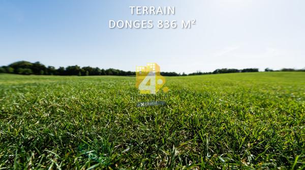 Terrain - 836 m²