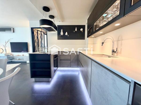 Appartement de 55m2 pied dans l’eau