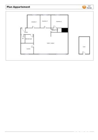 Appartement à vendre 4 pièces 71 m² Quimper