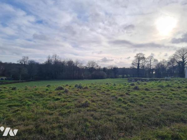 À Vendre à Pleugriffet Terrain à bâtir situé à pied du bourg